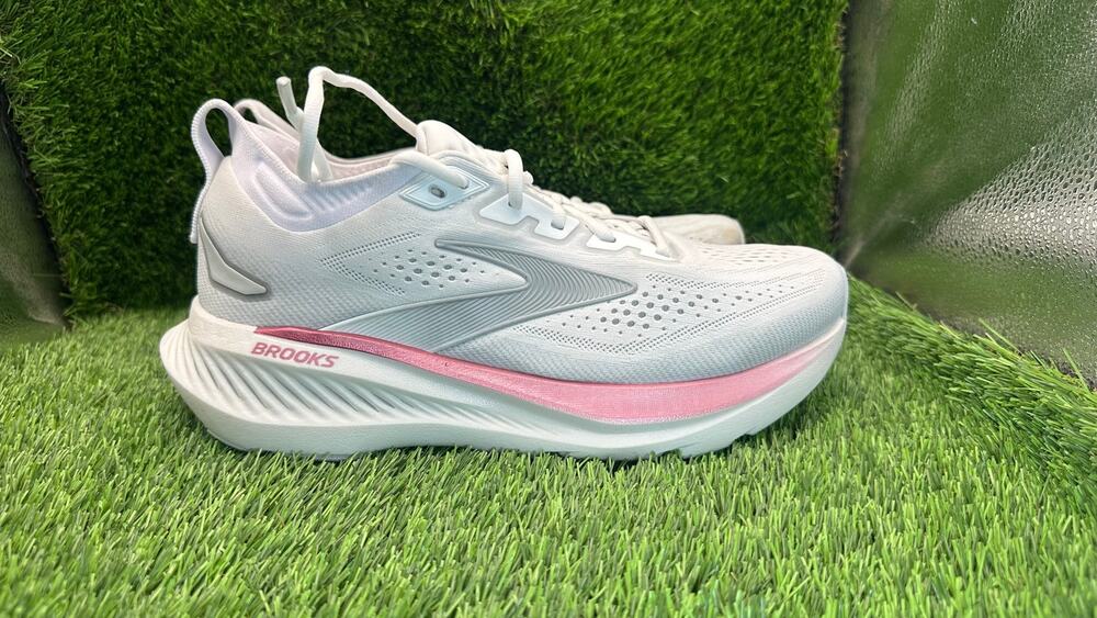 Brooks Glycerin 23 1204651D133 Athletic Sneaker Women's 9.5D White Knit Training